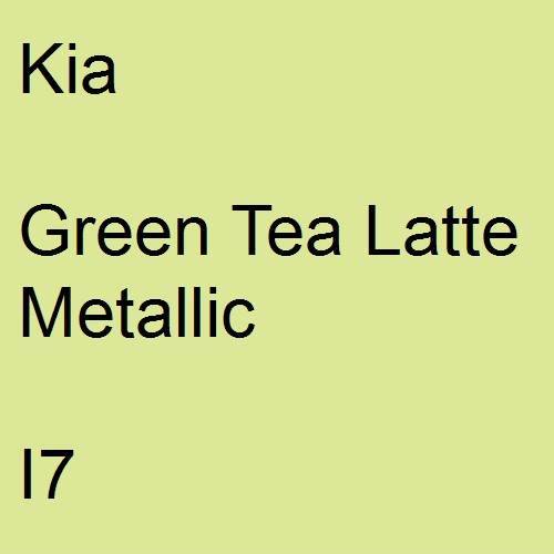 Kia, Green Tea Latte Metallic, I7.